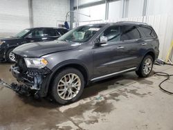 Salvage cars for sale at Ham Lake, MN auction: 2015 Dodge Durango Citadel