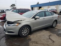 2015 Ford Fusion S en venta en Woodhaven, MI