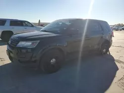 Salvage cars for sale at Grand Prairie, TX auction: 2016 Ford Explorer Police Interceptor