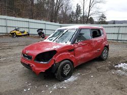 Salvage cars for sale at Center Rutland, VT auction: 2013 KIA Soul