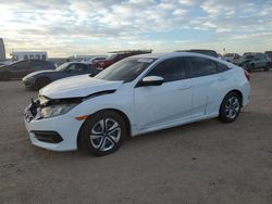 Vehiculos salvage en venta de Copart Amarillo, TX: 2018 Honda Civic LX