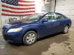 Toyota Camry ce salvage cars for sale: 2007 Toyota Camry CE