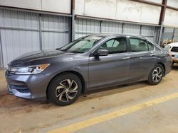 2017 Honda Accord LX en venta en Mocksville, NC