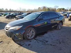 Salvage cars for sale at Florence, MS auction: 2017 Toyota Camry LE