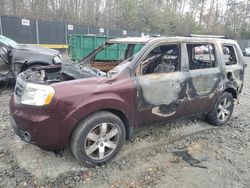 Salvage cars for sale at Waldorf, MD auction: 2013 Honda Pilot Touring