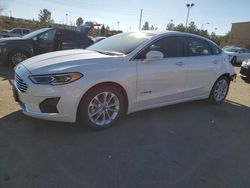 Salvage cars for sale at Gaston, SC auction: 2019 Ford Fusion SEL