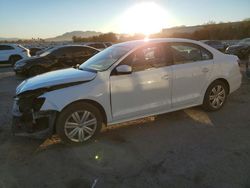 Salvage cars for sale at Las Vegas, NV auction: 2017 Volkswagen Jetta S