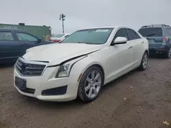 Salvage cars for sale at Elgin, IL auction: 2014 Cadillac ATS