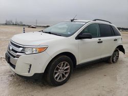 Salvage cars for sale from Copart New Braunfels, TX: 2013 Ford Edge SE