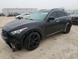 Salvage cars for sale from Copart Haslet, TX: 2016 Infiniti QX70