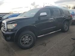 Salvage cars for sale at Denver, CO auction: 2011 Toyota Sequoia Platinum