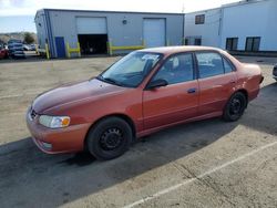 Salvage cars for sale at Vallejo, CA auction: 2001 Toyota Corolla CE