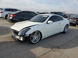 Salvage cars for sale at Sacramento, CA auction: 2005 Infiniti G35