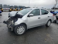 Salvage cars for sale at Dunn, NC auction: 2016 Nissan Versa S