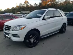 2015 Mercedes-Benz ML 350 4matic en venta en Savannah, GA