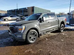 Salvage cars for sale at Colorado Springs, CO auction: 2021 Ford F150 Supercrew