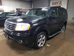 Salvage cars for sale at Elgin, IL auction: 2013 Honda Pilot EXL