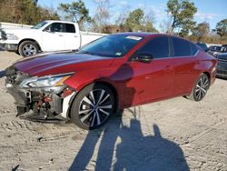 Nissan salvage cars for sale: 2021 Nissan Altima SR