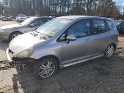 Honda salvage cars for sale: 2008 Honda FIT Sport