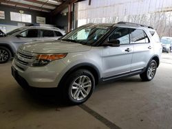 Salvage cars for sale at East Granby, CT auction: 2014 Ford Explorer XLT