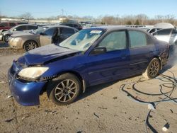 Salvage Cars with No Bids Yet For Sale at auction: 2004 Honda Civic DX VP