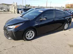 Salvage cars for sale at Los Angeles, CA auction: 2022 Toyota Prius Night Shade