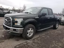 Salvage cars for sale at Woodburn, OR auction: 2015 Ford F150 Super Cab