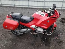 Salvage motorcycles for sale at New Britain, CT auction: 1996 BMW R1100 RS