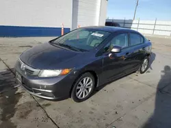 Salvage Cars with No Bids Yet For Sale at auction: 2012 Honda Civic EX