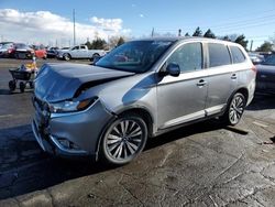 Mitsubishi salvage cars for sale: 2019 Mitsubishi Outlander SE