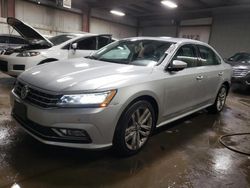 Salvage cars for sale at Elgin, IL auction: 2017 Volkswagen Passat SE