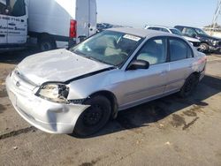 Honda Civic lx salvage cars for sale: 2002 Honda Civic LX