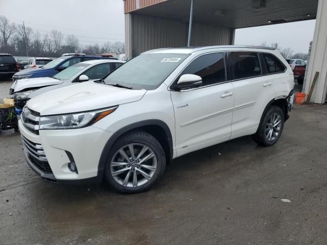 2018 Toyota Highlander Hybrid Limited