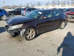 Salvage cars for sale at Bridgeton, MO auction: 2012 KIA Optima EX