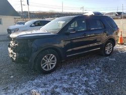 Salvage cars for sale from Copart Northfield, OH: 2017 Ford Explorer XLT