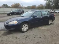 Salvage cars for sale at Shreveport, LA auction: 2007 Chevrolet Impala LTZ