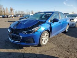 2019 Chevrolet Cruze LT en venta en Portland, OR