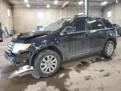 Salvage cars for sale at Blaine, MN auction: 2009 Ford Edge Limited