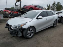 KIA salvage cars for sale: 2019 KIA Forte FE