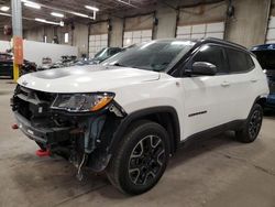 Salvage cars for sale at Blaine, MN auction: 2019 Jeep Compass Trailhawk