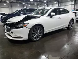 Salvage cars for sale at Ham Lake, MN auction: 2018 Mazda 6 Touring