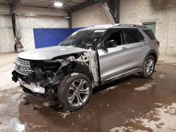 Ford Explorer Limited salvage cars for sale: 2021 Ford Explorer Limited