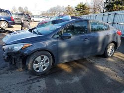 Salvage cars for sale at Moraine, OH auction: 2016 KIA Forte LX