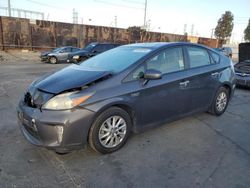 Salvage cars for sale at Wilmington, CA auction: 2014 Toyota Prius PLUG-IN