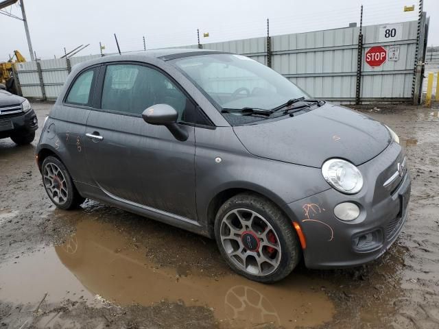 2013 Fiat 500 Sport