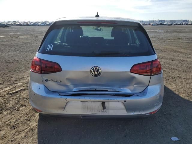 2015 Volkswagen E-GOLF Limited