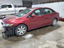 Honda salvage cars for sale: 2010 Honda Civic LX