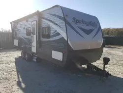 Salvage trucks for sale at Spartanburg, SC auction: 2018 Keystone Springdale