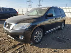 Salvage cars for sale at Elgin, IL auction: 2016 Nissan Pathfinder S