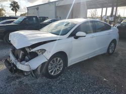 Salvage cars for sale at Riverview, FL auction: 2018 Ford Fusion S